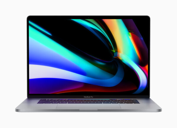 Refurbished Apple MacBook Pro 16 2019 A2141 laptop — front view | Khaleej Electronics Dubai