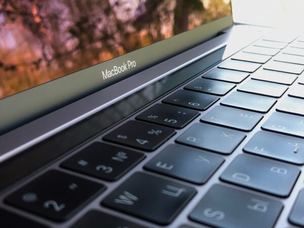 Refurbished Apple MacBook Pro 13 2019 A1989 Touch Bar keyboard close-up | Khaleej Electronics Dubai