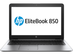 HP EliteBook 850 G3 refurbished laptop, front view