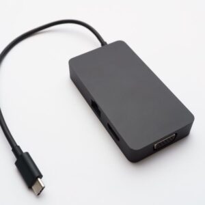 Universal USB-C docking station hub with HDMI USB Ethernet ports | Khaleej Electronics Dubai